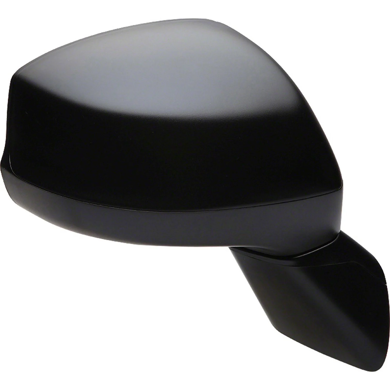 Door Mirror Assembly Right Manual w/Base w/Cover Black for Honda Civic Sedan Coupe 2012–2015