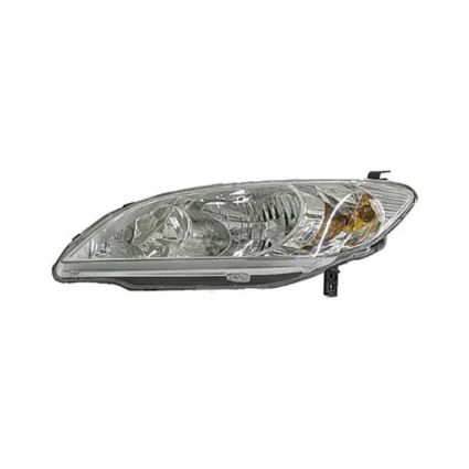 Headlight Assembly Composite Left Includes Side Marker/Park/Signal Lamps w/o Bulbs or Sockets for Honda Civic Hybrid 2004–2005