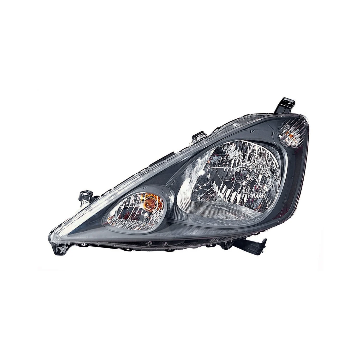 Headlight Assembly Composite Left CAPA for Honda Fit LX Base DX DX-A 2009–2014