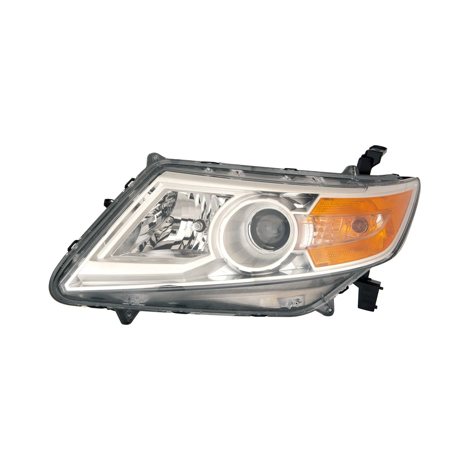 Headlight Assembly Composite Left Halogen for Honda Odyssey 2011–2013