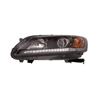 Headlight Assembly Composite Left Halogen for Honda Accord Sedan LX Sport EX EX-L 2013–2015