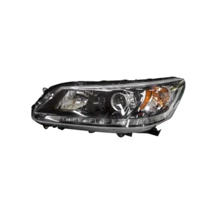 Headlight Assembly Composite Left Halogen w/LED DRL for Honda Accord Sedan EX-L Touring 2013–2015