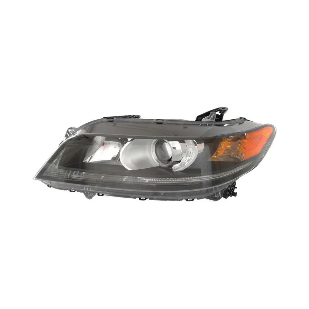 Headlight Assembly Composite Left Halogen w/o LED CAPA for Honda Accord Coupe 2013–2015