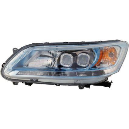 Headlight Assembly Composite Left LED Type for Honda Accord Hybrid EX-L Hybrid Touring Hybrid 2014–2015