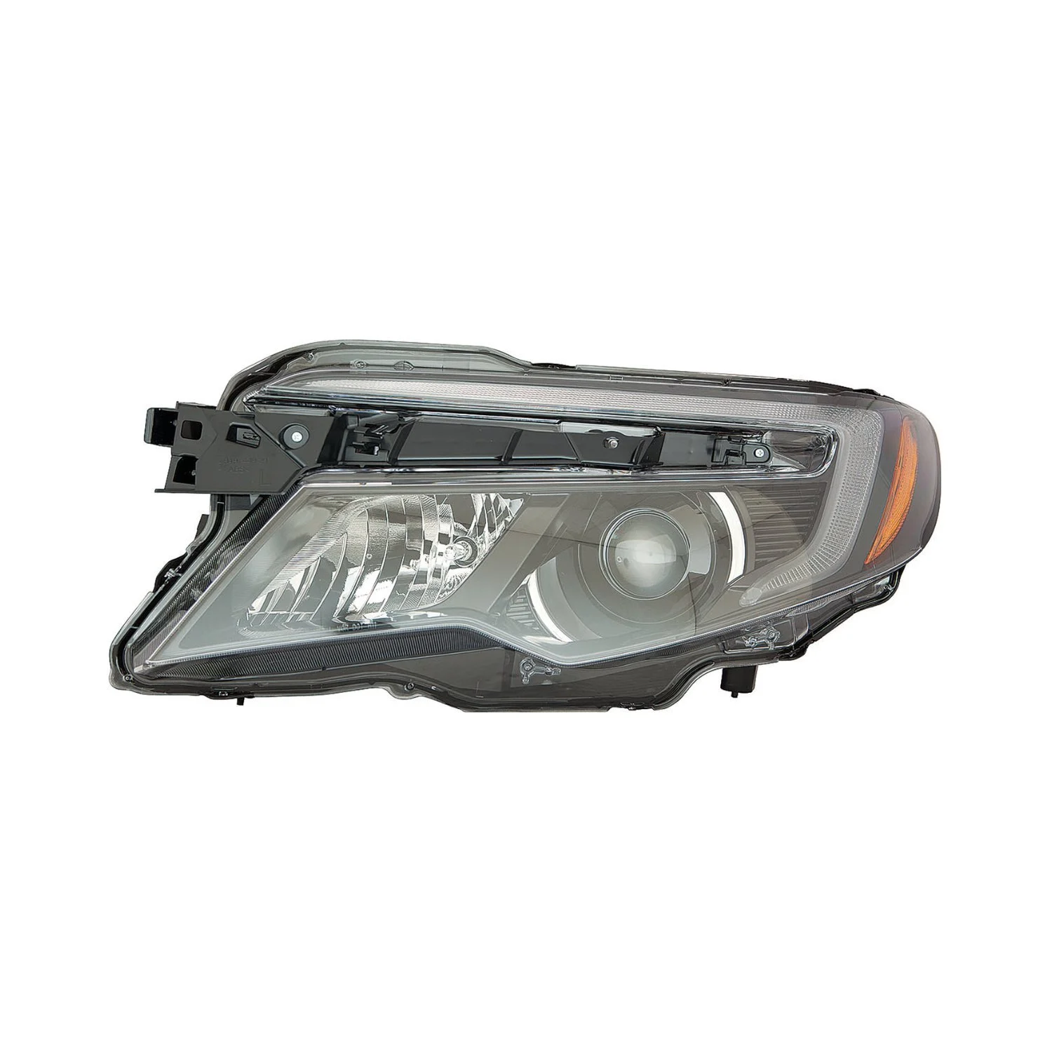 Headlight Assembly Composite Left w/o LED Daytime Running Lamps Halogen for Honda Pilot Ridgeline