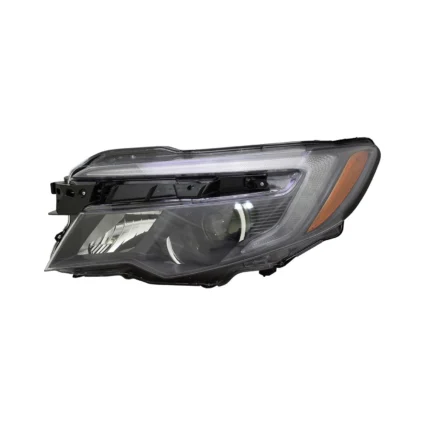 Headlight Assembly Composite Left LED w/Halogen High Beam w/Auto Dimming CAPA for Honda Passport Pilot Ridgeline
