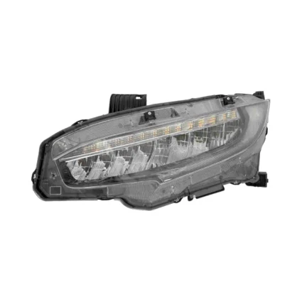 Headlight Assembly Composite Left TYPE R LED CAPA for Honda Civic 2016–2021