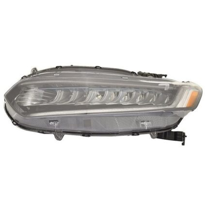 Headlight Assembly Composite Left LED High Beam CAPA for Honda Accord Hybrid EX-L Hybrid Touring Hybrid EX Hybrid 2018–2020