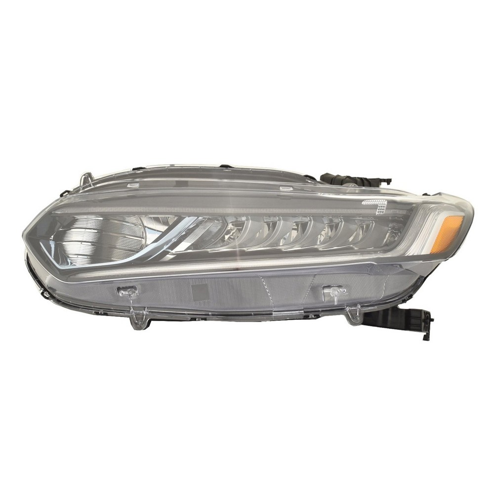 Headlight Assembly Composite Left Halogen LED Low Beam CAPA for Honda Accord Hybrid EX-L Hybrid Touring Hybrid EX Hybrid 2018–2020