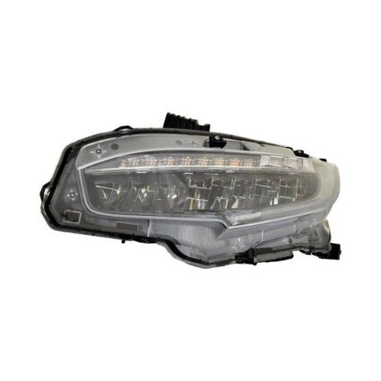 Headlight Assembly Composite Left LED for Honda Civic 2020–2021