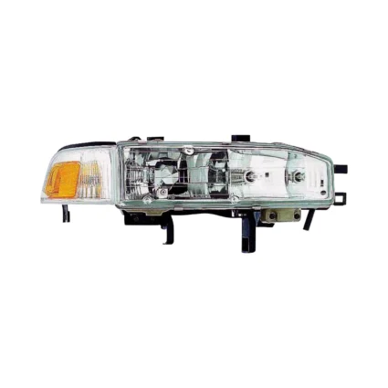 Headlight Assembly Composite Right Includes Park/Marker Lamp for Honda Accord 1990–1991