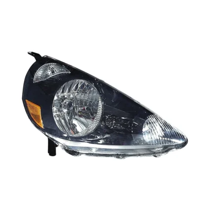 Headlight Assembly Composite Right Night Hawk Black Code B92P CAPA for Honda Fit 2007–2008