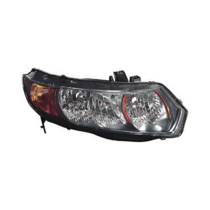 Headlight Assembly Composite Right for Honda Civic Coupe 2006–2009