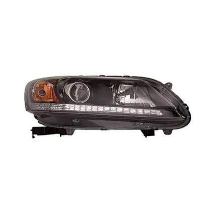 Headlight Assembly Composite Right Halogen for Honda Accord Sedan LX Sport EX EX-L 2013–2015