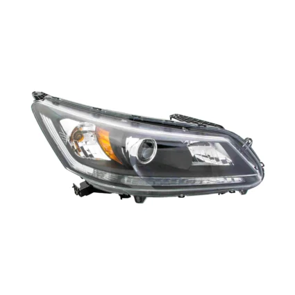 Headlight Assembly Composite Right Halogen CAPA for Honda Accord Sedan LX Sport EX EX-L 2013–2015