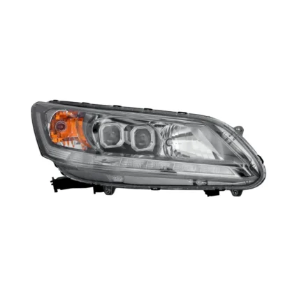 Headlight Assembly Composite Right LED for Honda Accord Sedan 2013–2015