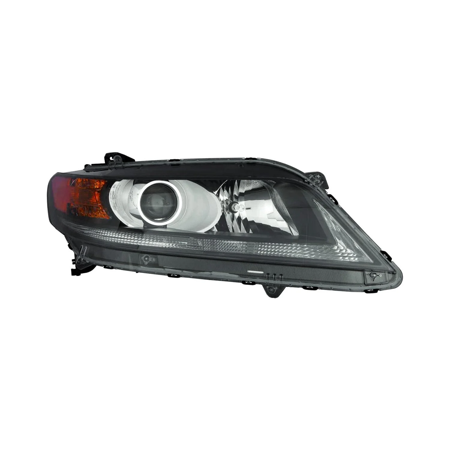 Headlight Assembly Composite Right Halogen w/o LED for Honda Accord Coupe 2013–2015