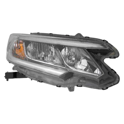 Headlight Assembly Composite Right w/o LED DRL CAPA for Honda CR-V LX 2015–2016