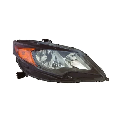 Headlight Assembly Composite Right for Honda Civic Coupe 2014–2015