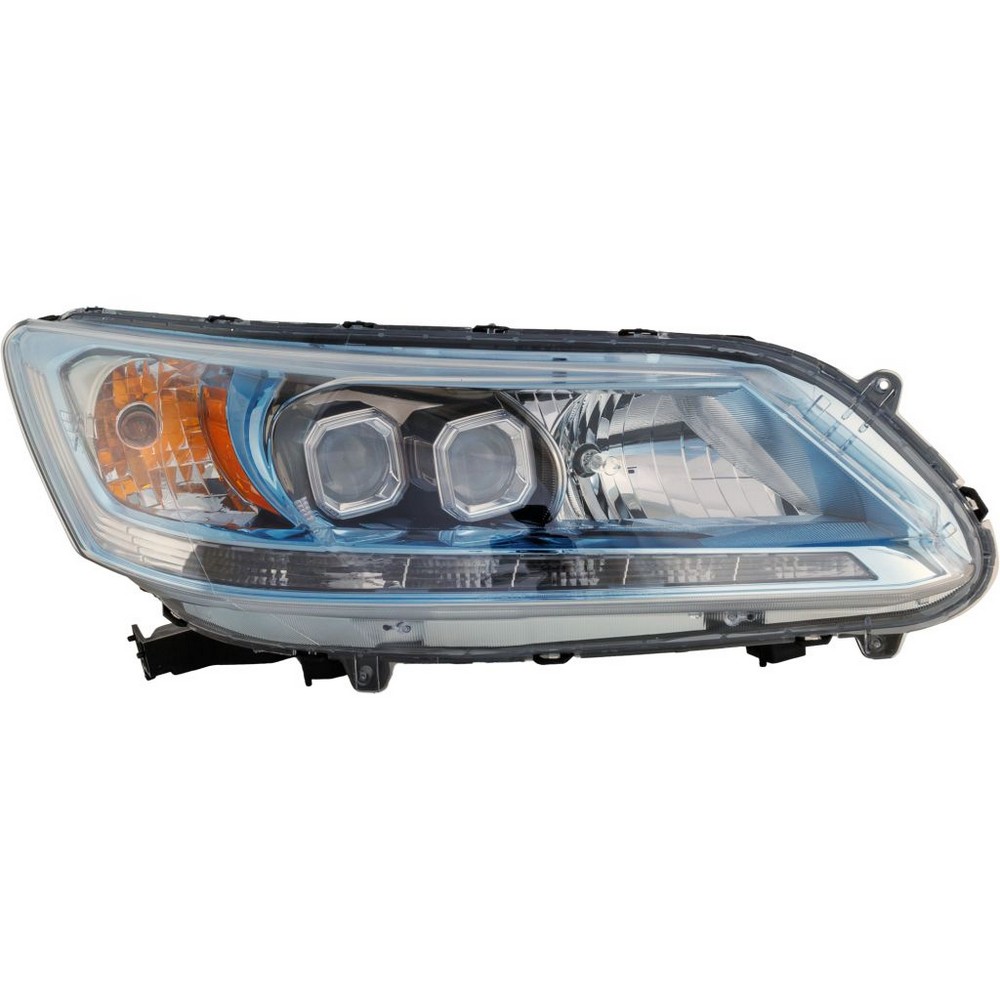 Headlight Assembly Composite Right LED Type for Honda Accord Hybrid EX-L Hybrid Touring Hybrid 2014–2015