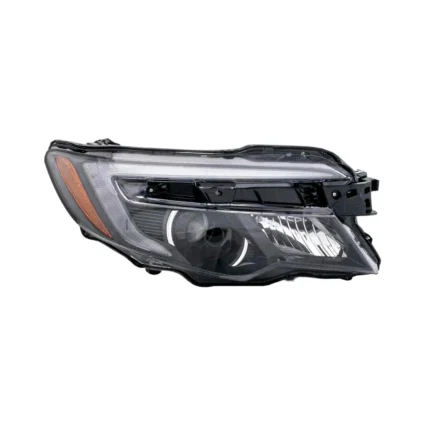 Headlight Assembly Composite Right w/o LED Daytime Running Lamps Halogen CAPA for Honda Pilot Ridgeline