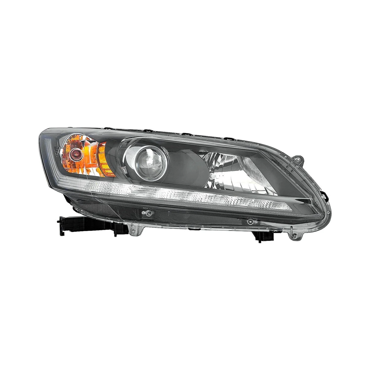 Headlight Assembly Composite Right Halogen CAPA for Honda Accord Hybrid EX-L Hybrid Touring Hybrid 2014–2015