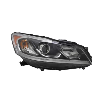 Headlight Assembly Composite Right Halogen w/DRL for Honda Accord Sedan Sport EX EX-L Sport Special Edition SE 2016–2017