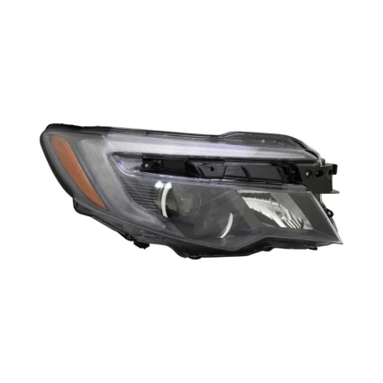 Headlight Assembly Composite Right LED w/Halogen High Beam w/Auto Dimming for Honda Passport Pilot Ridgeline