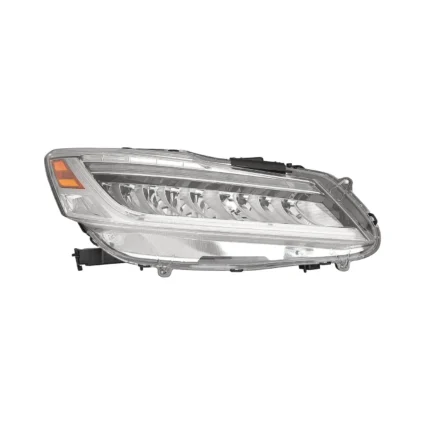 Headlight Assembly Composite Right LED for Honda Accord Sedan 2016–2017