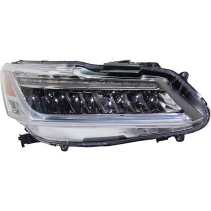 Headlight Assembly Composite Right LED for Honda Accord Sedan 2017
