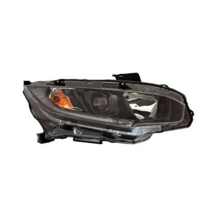 Headlight Assembly Composite Right Halogen for Honda Civic Sedan Coupe 2019–2021