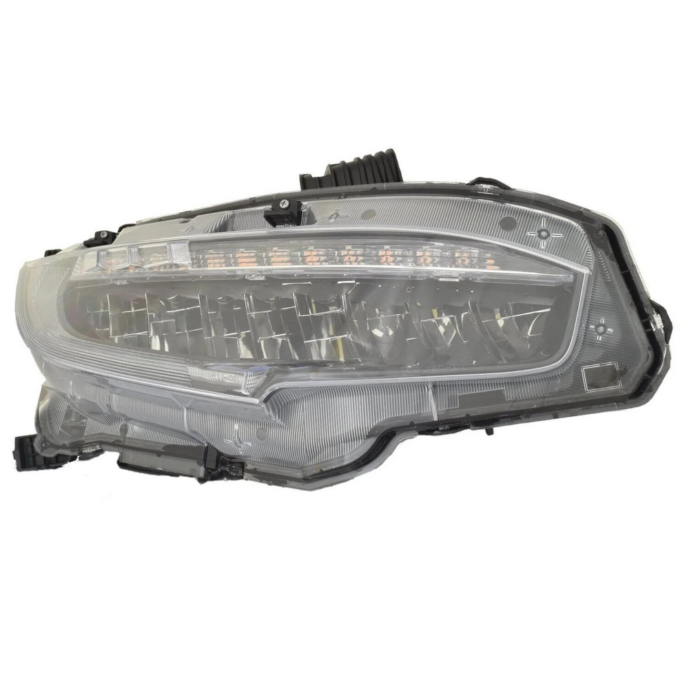 Headlight Assembly Composite Right LED for Honda Civic 2020–2021