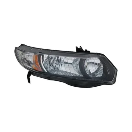 Headlight Lens Housing Right for Honda Civic Coupe 2006–2007