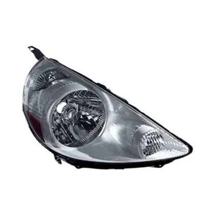 Headlight Lens Housing Right Storm Silver Code NH642M CAPA for Honda Fit 2007–2008