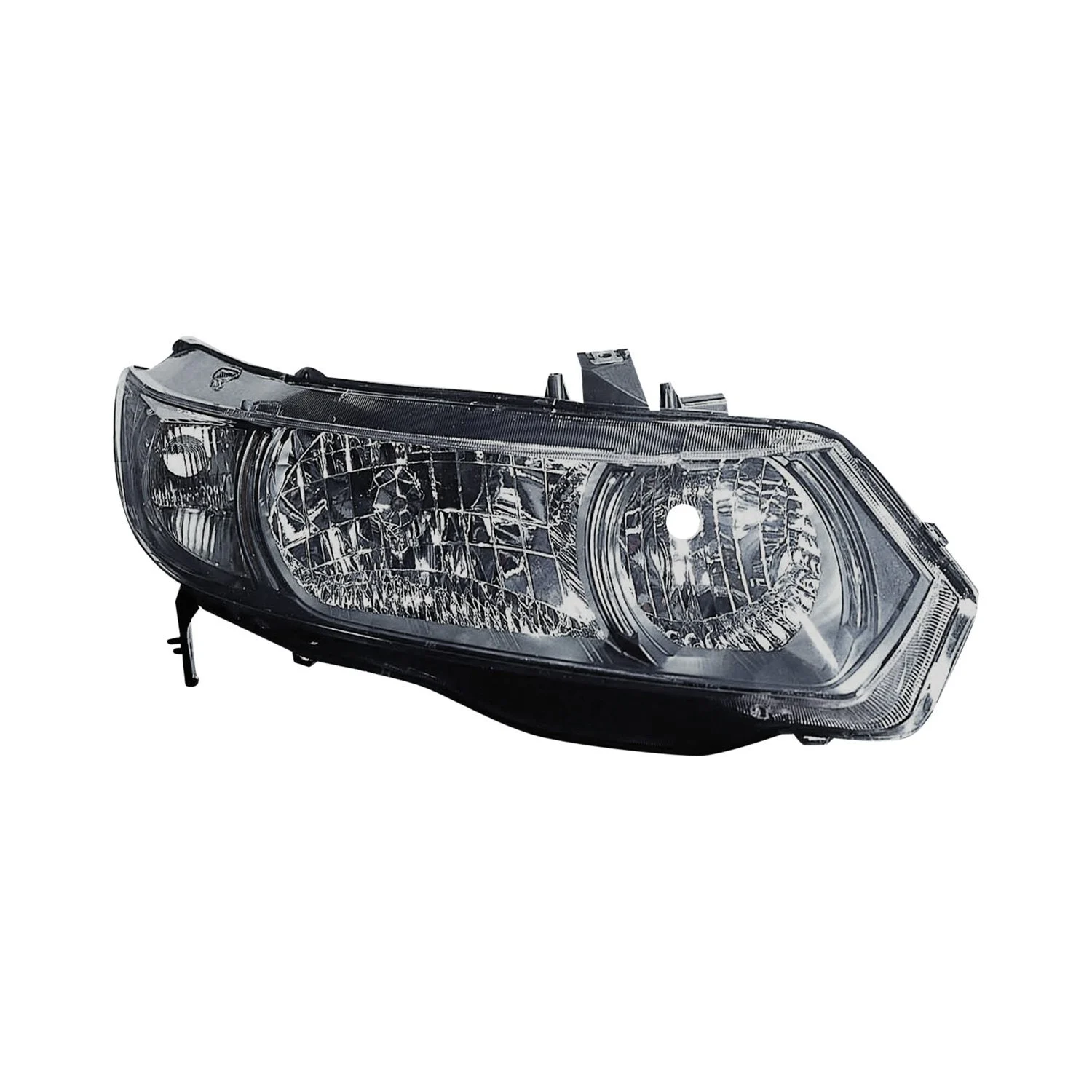 Headlight Lens Housing Right w/Clear Signal Lens for Honda Civic Coupe 2010–2011