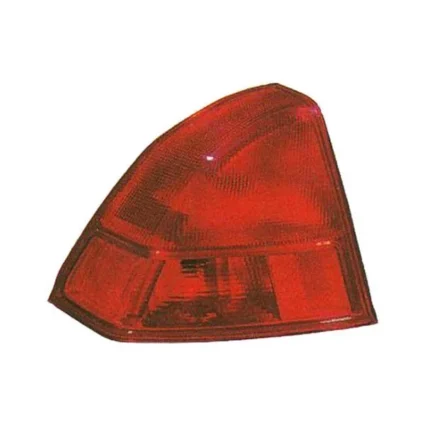 Tail Light Assembly Left Quarter Panel Mounted w/o Bulbs or Sockets for Honda Civic Sedan 2001–2002