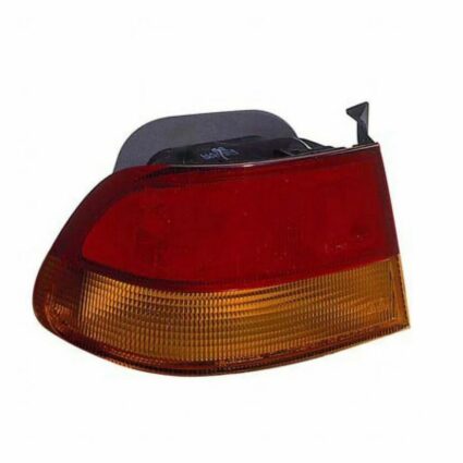 Tail Light Assembly Left Quarter Panel Mounted for Honda Civic Coupe 1996–1998