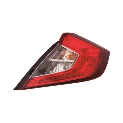 Tail Light Assembly Right Outer CAPA for Honda Civic Sedan 2016–2021