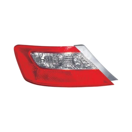 Tail Light Housing Left Includes Lens CAPA for Honda Civic Coupe 2009–2011