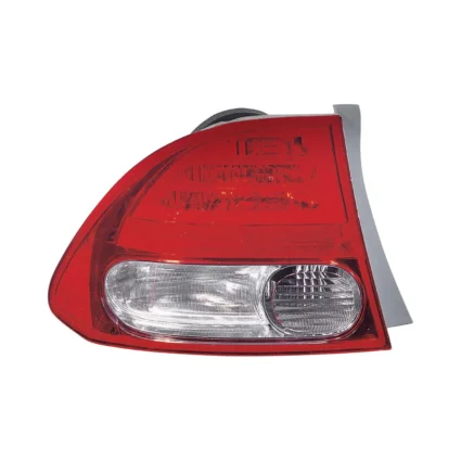 Tail Light Housing Left Includes Lens for Honda Civic Sedan 2009–2011