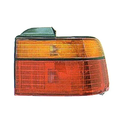 Tail Light Housing Right Body Mounted Includes Lens for Honda Accord Sedan Coupe 1990–1991