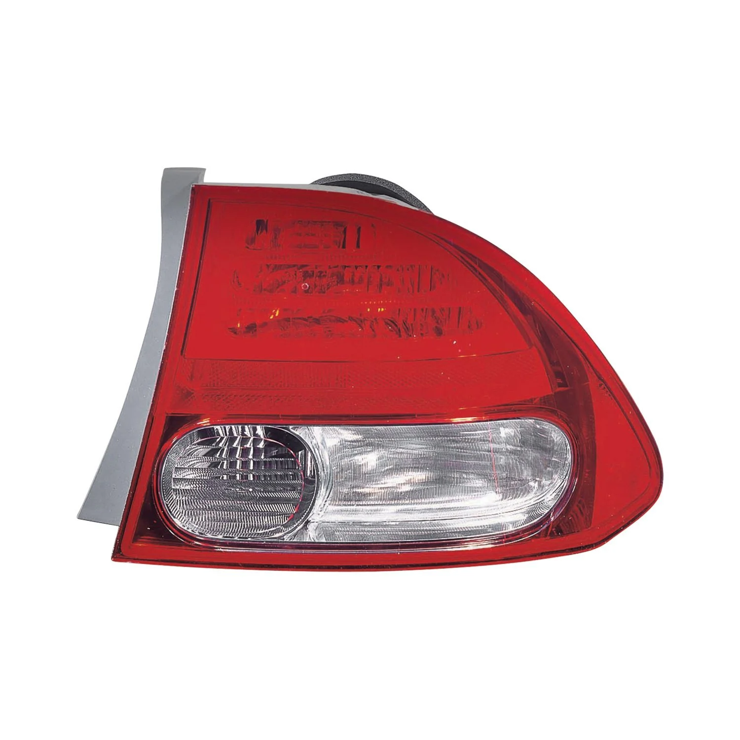 Tail Light Housing Right Includes Lens CAPA for Honda Civic Sedan 2009–2011
