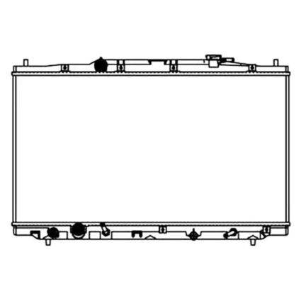 Radiator for Honda Accord 2008–2012