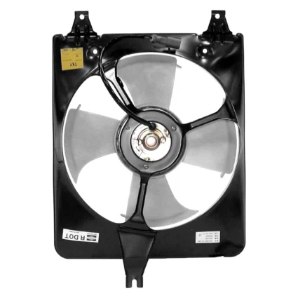 A/C Condenser Fan Assembly Includes Motor/Blade/Shroud for Honda Accord 1998–2002