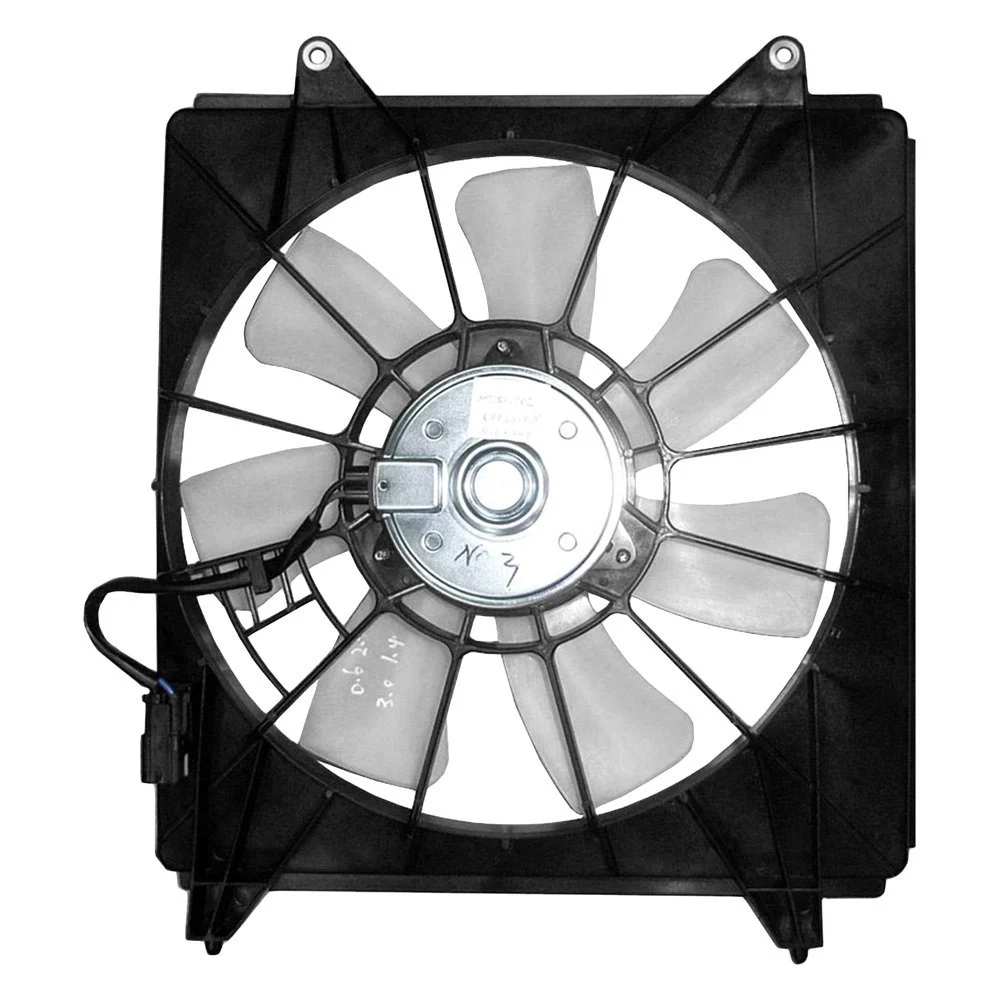 A/C Condenser Fan Assembly Right Tokai Brand Motor/Blade/Shroud Assembly for Honda Accord 2008–2011
