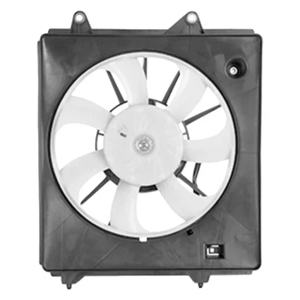 A/C Condenser Fan Assembly Motor/Blade/Shroud Assy for Honda Fit 2015–2020