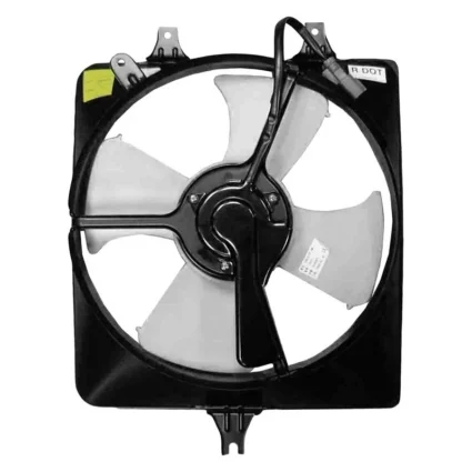 Engine Cooling Fan Assembly Right Includes Motor/Blade/Shroud Denso Design for Honda Accord 2003–2005