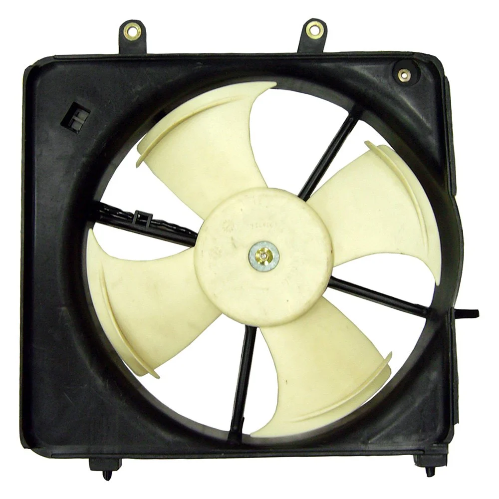 Engine Cooling Fan Assembly Blade/Motor/Shroud for Honda Fit 2007–2008
