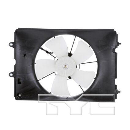 Engine Cooling Fan Assembly Left Blade/Motor/Shroud for Honda Ridgeline 2006–2008