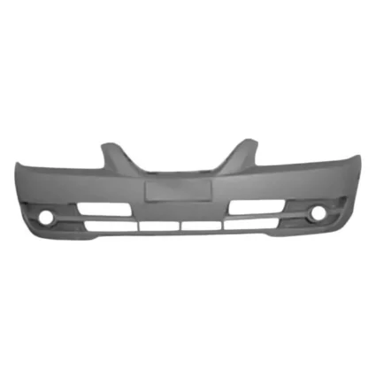 Bumper Cover Front w/o Side Mouldings Primed for Hyundai Elantra Sedan 2004–2006